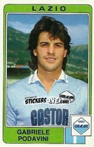 Sticker Gabriele Podavini - Calciatori 1984-1985 n. 159 - Panini