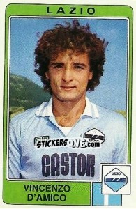 Sticker Vincenzo D'Amico - Calciatori 1984-1985 n. 160 - Panini