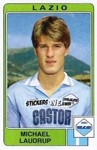Sticker Michael Laudrup - Calciatori 1984-1985 n. 165 - Panini