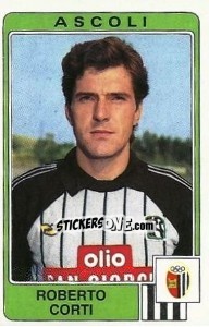 Cromo Roberto Corti - Calciatori 1984-1985 n. 2 - Panini