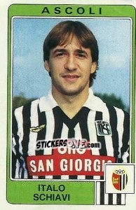 Figurina Italo Schiavi - Calciatori 1984-1985 - Panini