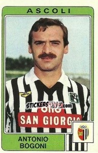 Sticker Antinio Bogoni - Calciatori 1984-1985 n. 7 - Panini