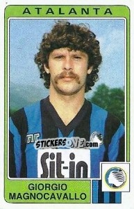 Sticker Giorgio Magnocavallo - Calciatori 1984-1985 - Panini
