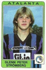 Sticker Glenn Peter Strömberg - Calciatori 1984-1985 - Panini