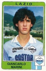 Sticker Giancarlo Marini - Calciatori 1984-1985 - Panini
