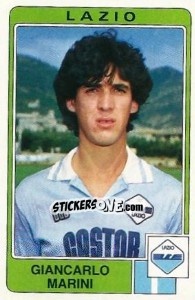 Figurina Giancarlo Marini - Calciatori 1984-1985 - Panini