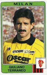 Sticker Giuliano Terraneo - Calciatori 1984-1985 - Panini