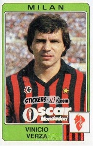 Figurina Vinicio Verza - Calciatori 1984-1985 - Panini