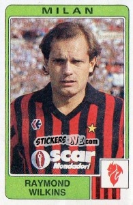 Cromo Raymond Wilkins - Calciatori 1984-1985 - Panini