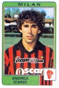 Sticker Andrea Icardi - Calciatori 1984-1985 n. 188 - Panini