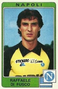 Cromo Raffaele Di Fusco - Calciatori 1984-1985 - Panini