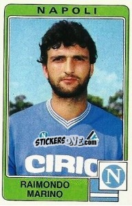 Sticker Raimondo Marino - Calciatori 1984-1985 - Panini