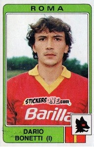Sticker Dario Bonetti - Calciatori 1984-1985 - Panini