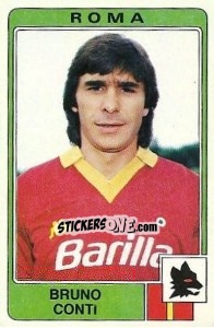 Sticker Bruno Conti - Calciatori 1984-1985 n. 217 - Panini