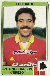 Cromo Antonio Carlos Cerezo - Calciatori 1984-1985 - Panini