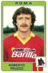 Sticker Roberto Pruzzo - Calciatori 1984-1985 n. 221 - Panini