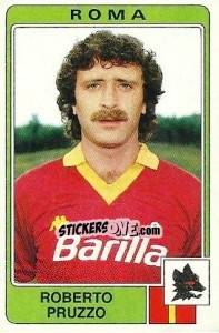 Figurina Roberto Pruzzo - Calciatori 1984-1985 - Panini