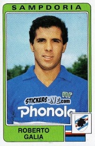 Sticker Roberto Galia - Calciatori 1984-1985 - Panini