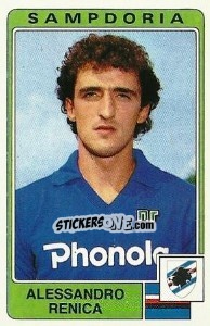 Figurina Alessandro Renica - Calciatori 1984-1985 - Panini