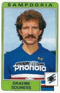 Figurina Graeme Souness - Calciatori 1984-1985 - Panini