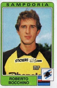 Sticker Roberto Bocchino - Calciatori 1984-1985 n. 243 - Panini