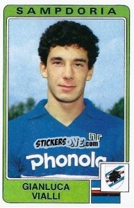 Sticker Gianluca Vialli - Calciatori 1984-1985 n. 247 - Panini