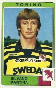 Sticker Silvano Martina - Calciatori 1984-1985 n. 249 - Panini