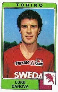 Sticker Luigi Danova - Calciatori 1984-1985 n. 250 - Panini