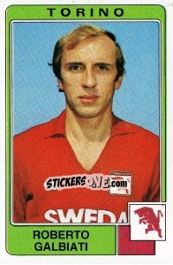 Sticker Roberto Galbiati - Calciatori 1984-1985 n. 252 - Panini