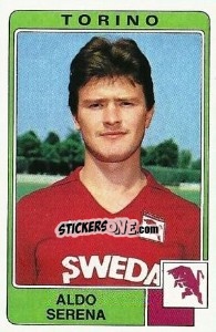 Sticker Aldo Serena - Calciatori 1984-1985 n. 261 - Panini
