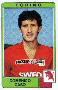 Sticker Domenico Caso - Calciatori 1984-1985 - Panini