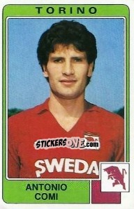 Sticker Antonio Comi - Calciatori 1984-1985 - Panini