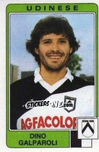 Sticker Dino Galparoli - Calciatori 1984-1985 - Panini