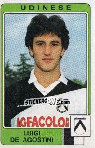 Figurina Luigi De Agostini - Calciatori 1984-1985 - Panini