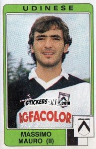 Figurina Massimo Mauro - Calciatori 1984-1985 - Panini