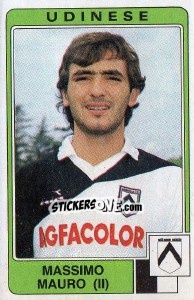 Sticker Massimo Mauro - Calciatori 1984-1985 n. 274 - Panini