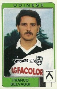 Sticker Franco Selvaggi - Calciatori 1984-1985 - Panini