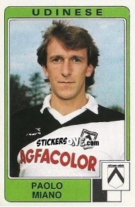 Cromo Paolo Miano - Calciatori 1984-1985 - Panini