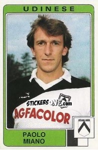 Figurina Paolo Miano - Calciatori 1984-1985 - Panini