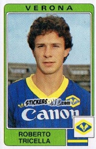 Cromo Roberto Tricella - Calciatori 1984-1985 - Panini