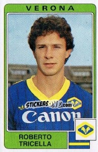 Sticker Roberto Tricella - Calciatori 1984-1985 n. 290 - Panini