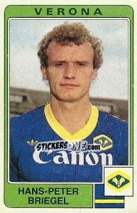 Figurina Hans-Peter Briegel - Calciatori 1984-1985 - Panini