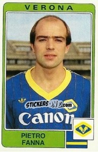 Cromo Pietro Fanna - Calciatori 1984-1985 - Panini