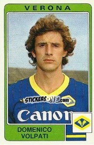 Sticker Domenico Volpati - Calciatori 1984-1985 n. 294 - Panini