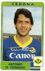 Sticker Antonio Di Gennaro - Calciatori 1984-1985 n. 298 - Panini