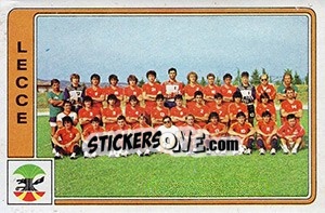 Sticker Squadra - Calciatori 1984-1985 - Panini