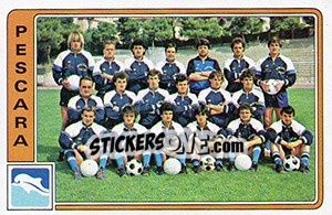 Figurina Squadra - Calciatori 1984-1985 - Panini