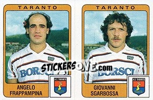 Figurina Angelo Frappampina / Giovanni Sgarbossa - Calciatori 1984-1985 - Panini