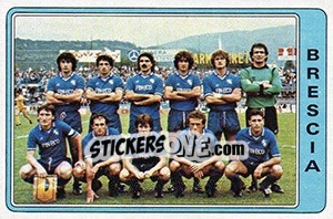 Figurina Squadra Brescia - Calciatori 1984-1985 - Panini