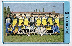 Sticker Squadra Modena - Calciatori 1984-1985 n. 512 - Panini